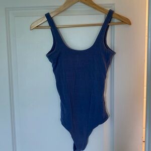 Oh Polly Blue Bodysuit Size 4